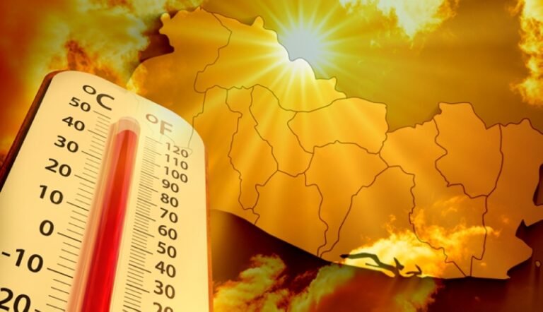 Cuatro departamentos del oriente reportan temperaturas cercanas a los 40 grados Celsius