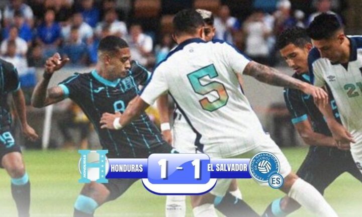 El Salvador sigue sin ganar y empata a 1 gol con Honduras en Shell Energy Stadium